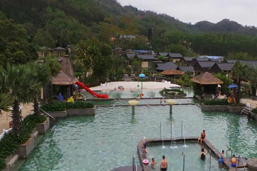 Baoting Doubletree Resort By Hilton Hotel Hainan - Qixianling Hot Spring מראה חיצוני תמונה