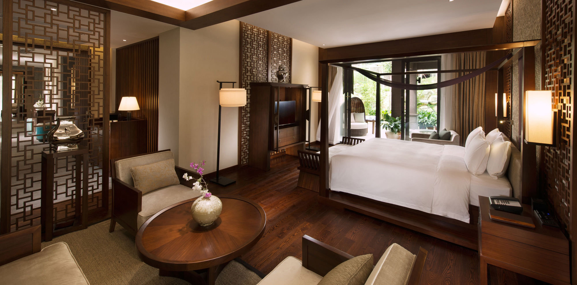 Baoting Doubletree Resort By Hilton Hotel Hainan - Qixianling Hot Spring מראה חיצוני תמונה