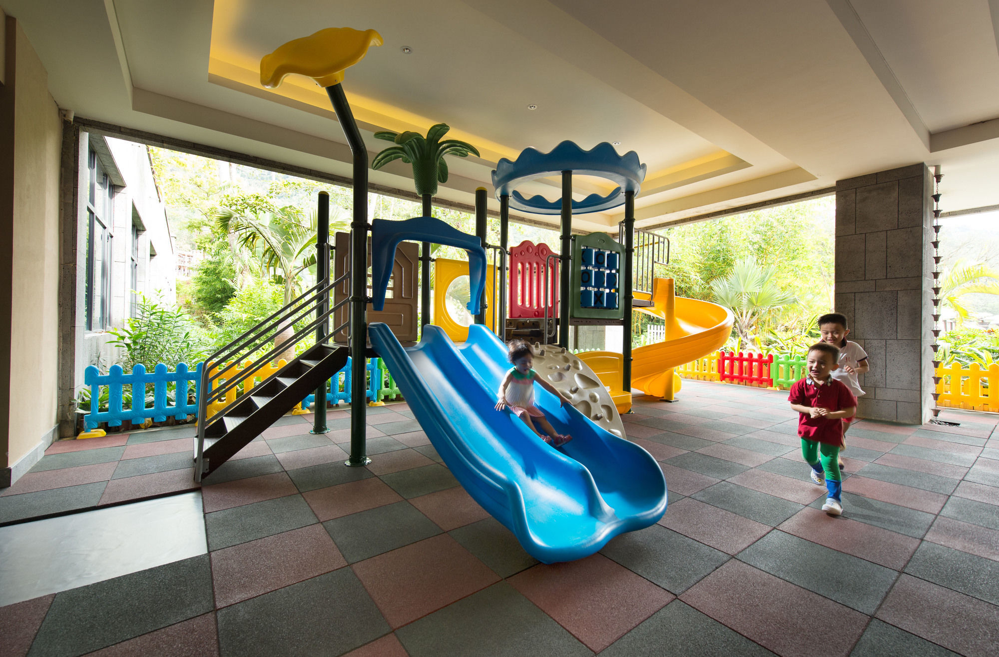 Baoting Doubletree Resort By Hilton Hotel Hainan - Qixianling Hot Spring מראה חיצוני תמונה