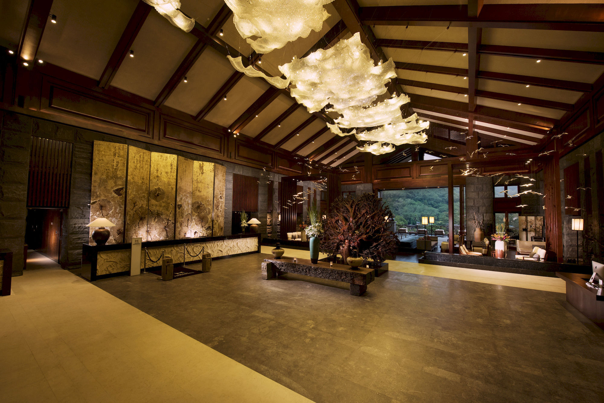 Baoting Doubletree Resort By Hilton Hotel Hainan - Qixianling Hot Spring מראה חיצוני תמונה